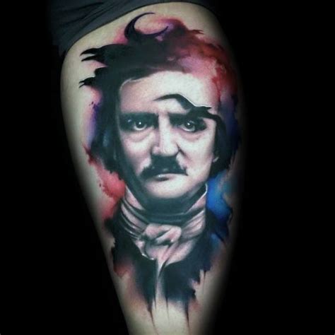 60 Epic Edgar Allan Poe Tattoo Designs for Men