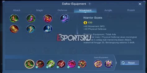 Recommended Yin Build Mobile Legends (ML) - Esports