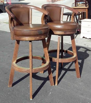 UHURU FURNITURE & COLLECTIBLES: SOLD Vintage Swivel Bar Stools -$50 /Pair