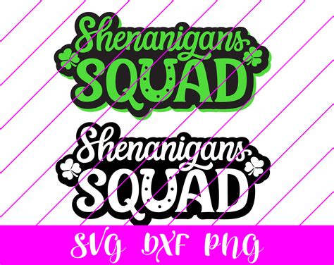 Shenanigans Squad SVG - Free Shenanigans Squad SVG Download - svg art