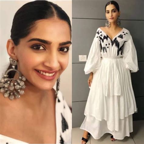 Instagram Style: Sonam Kapoor in Mohammed Mazhar | Instagram fashion ...