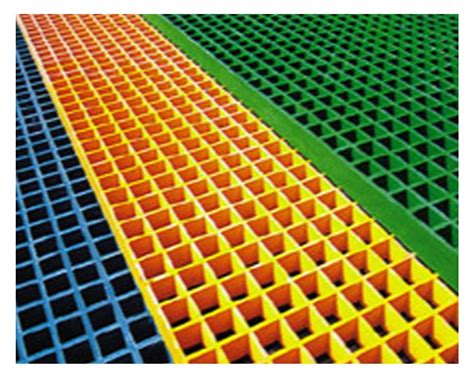 Fiberglass Plastic Floor Gridfloor Grating With Grit