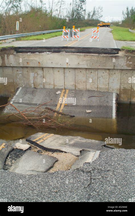 Hurricane Frances Saint Lucie County Florida damage Stock Photo - Alamy