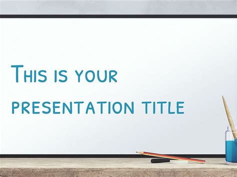 Free education presentation design - Powerpoint template or Google Slides theme | Presentation ...