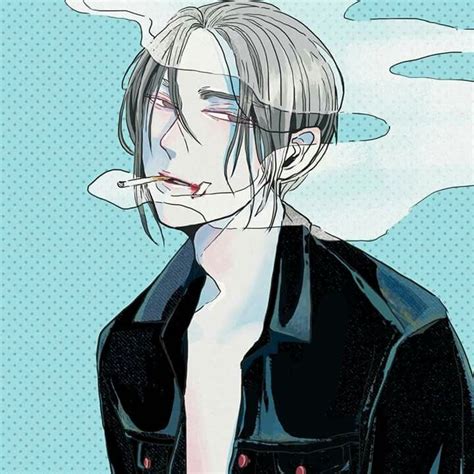 Anime Guy Smoking Aesthetic