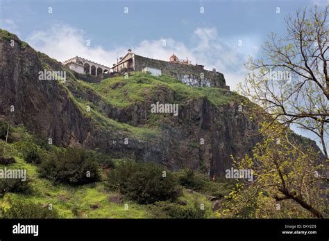 Kalika Mata temple on top of Pavagadh Hill, Champaner-Pavagadh Archaeological Park, Gujarat ...