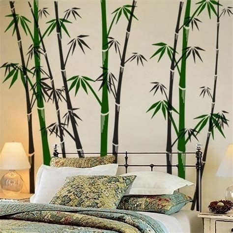 bamboo | Wall murals bedroom, Bamboo mural, Wall paint designs