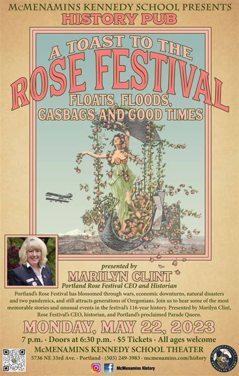 History Pub - A Toast to the Rose Festival: Floats, Floods, Gasbags and ...