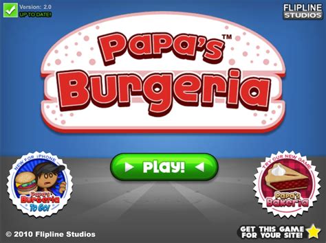 Papa’s Burgeria – Papa Louie World