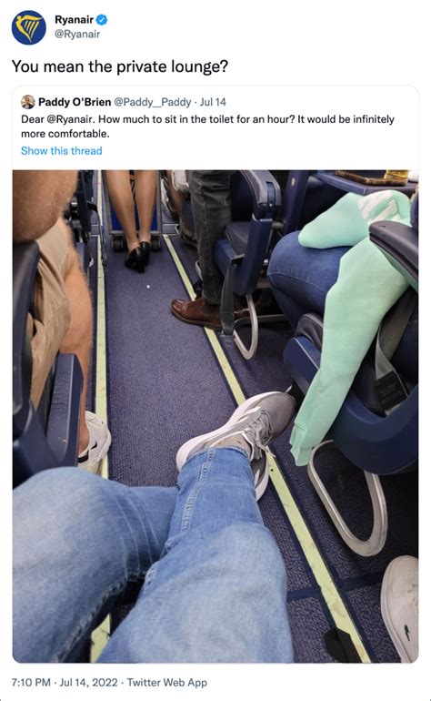 The Funniest Posts From Ryanair Twitter Account