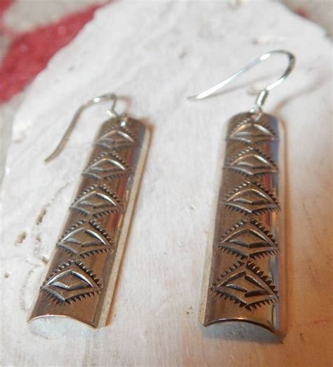 SOUTHWESTERN JEWELRY sterling earrings estate jewelry