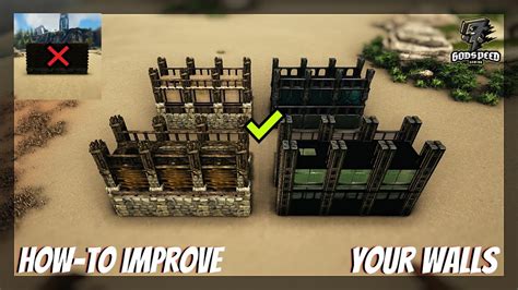 How to improve Walls Ark Survival Evolved - YouTube