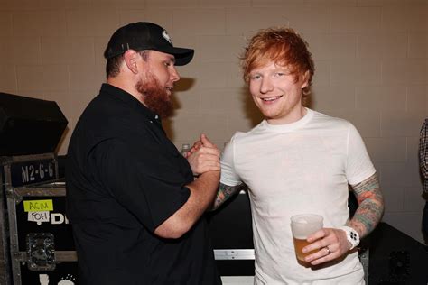 Ed Sheeran, Luke Combs Sing 'Life Goes On' at 2023 ACM Awards