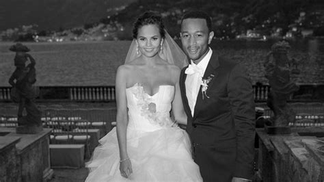 John Legend, Chrissy Teigen Wedding Photo | Entertainment Tonight