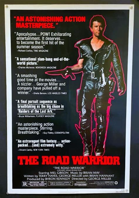 The Road Warrior (1982) – Original One Sheet Movie Poster - Hollywood ...