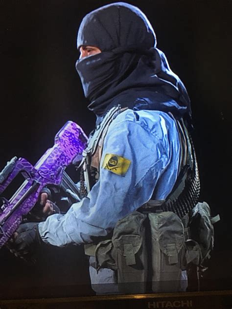 Can anyone explain why Azur has the Al-Qatala logo on him : r/modernwarfare