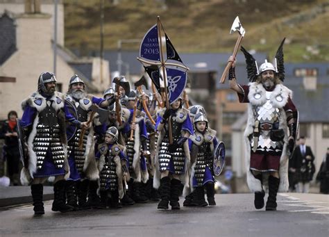 Viking Festival in the Shetland Islands - CBS News