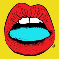 Trippy Psychedelic animated GIF | Pop art lips, Pop art comic, Pop art