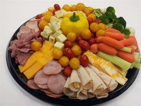 Meat & cheese & veggie tray | Veggie tray, Party food appetizers, Meat ...