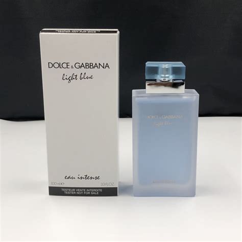 Dolce & Gabbana Light Blue Eau Intense 100ml Eau De Parfum (EDP) Spray Tester - The Mobile ...