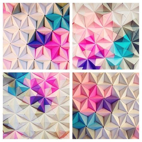 2024 Popular Diy Origami Wall Art