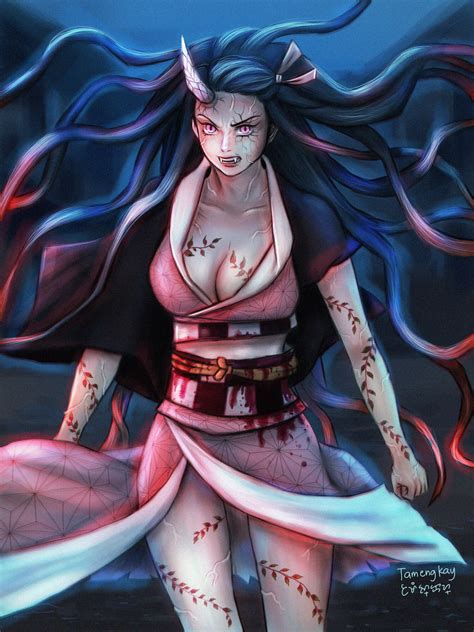 ArtStation - Nezuko Demon form