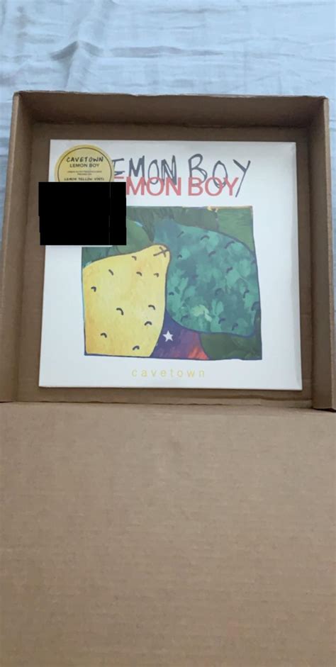 Limited edition Lemon Boy album. Now I just need a record player and ...