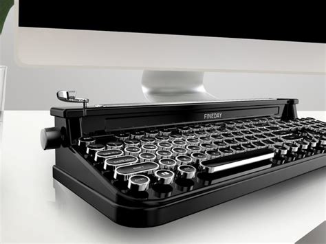 Bluetooth mechanical typewriter keyboard - recoverypery