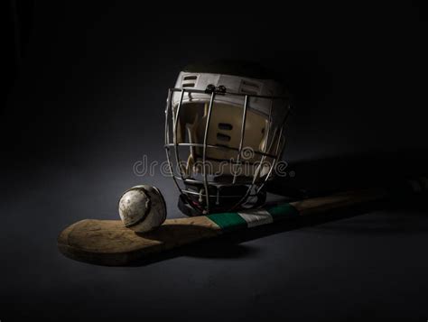 A Size 5 Sliotar Irish Leather Hurling Ball Stock Photo - Image of exercise, recreational: 33193880