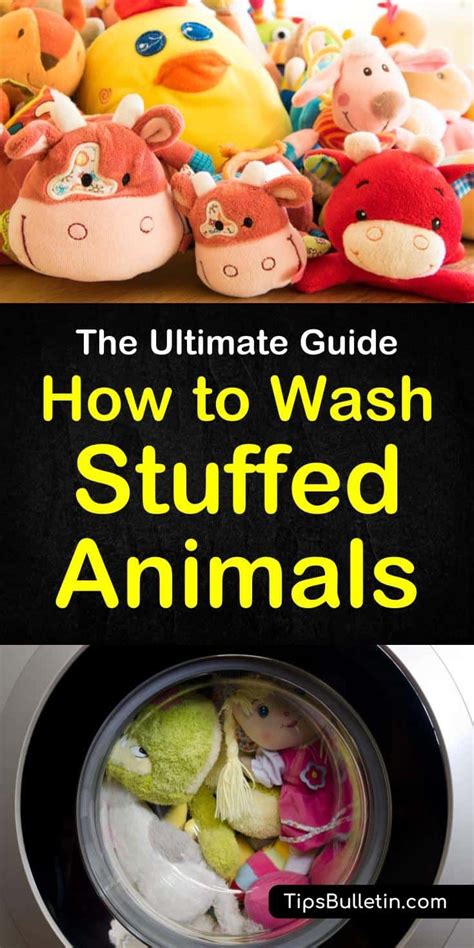 6+ Safe & Easy Ways to Wash Stuffed Animals | Washing stuffed animals ...