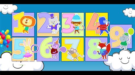 The Numbers Song - counting 1-10 song | number songs for children | the ...