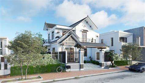 3253 Exterior House Scene Sketchup Model By ThienLam Free Download 3 ...