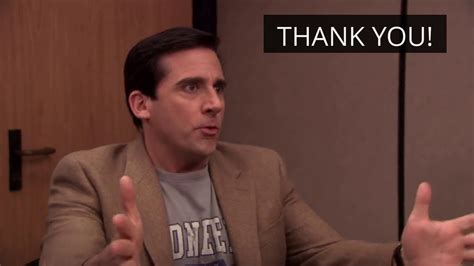 The Office but only thank you - YouTube