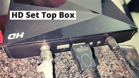 HD Set top box setup guide || How to Connect a HD Set top box to LED TV // HD Set top box setup ...