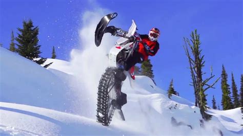 Ronnie Renner Snow Biking in Idaho Backcountry - YouTube