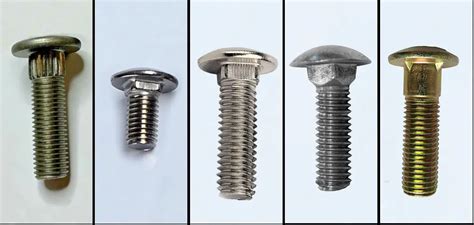 Different Types Of Carriage Bolts - Tools Joint