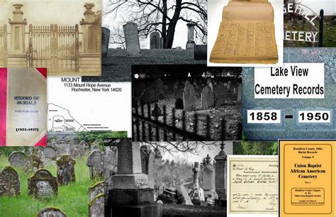 Cemetery Records – The Ancestor Hunt