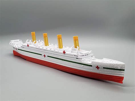 Amazon.com: HMHS BRITANNIC Model - Highly Detailed Replica Historically ...