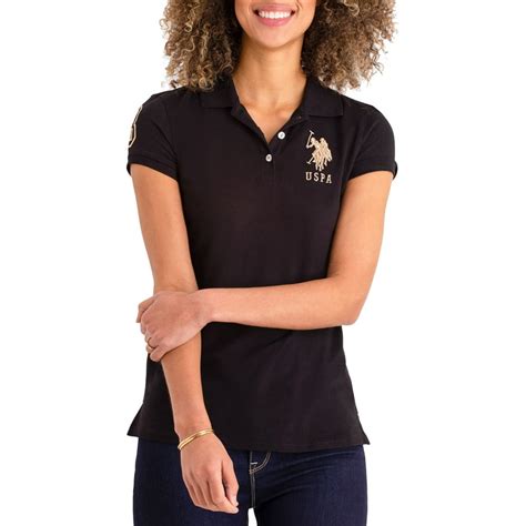 US Polo Assn. - U.S. Polo Association Women's Big Logo Metallic Print ...