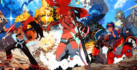 Wallpaper : illustration, anime, Tengen Toppa Gurren Lagann, Kamina, Littner Yoko, comics, Simon ...