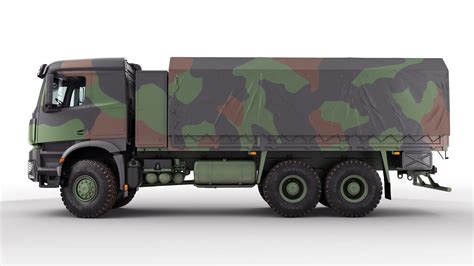 Military Truck 6X6 3D Model - TurboSquid 1840114