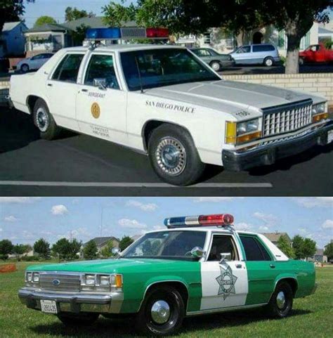 '80's Era SDPD car & Sheriff's car. | Police cars, Old police cars, Emergency vehicles