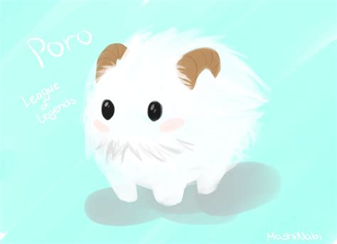 Poro (League of Legends Fanart) by MashiNabi on DeviantArt