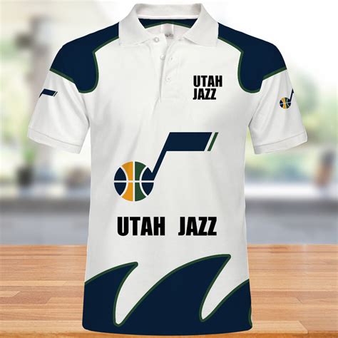 Utah Jazz Polo Shirts Summer gift for fans -Jack sport shop