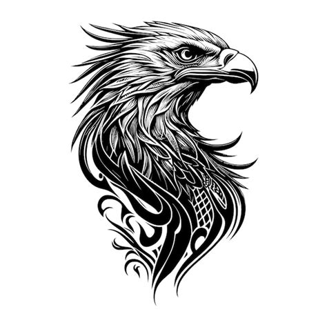 Tribal Eagles Drawings