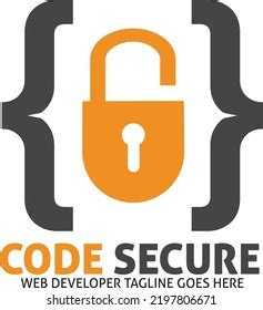 Code Secure Web Developer Logo Stock Vector (Royalty Free) 2197806671 | Shutterstock