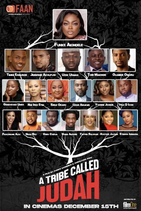 Meet the Cast of Funke Akindele's Upcoming Film "A Tribe Called Judah" | BellaNaija