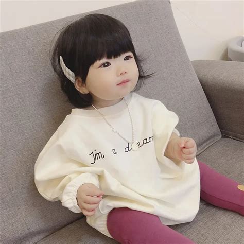 Korean Jumpsuit Dress Version Of winter And Autumn Babies Girls Leaf ...