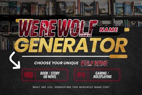 Werewolf Name Generator: Choose Your Unique Wolf Name - Adazing