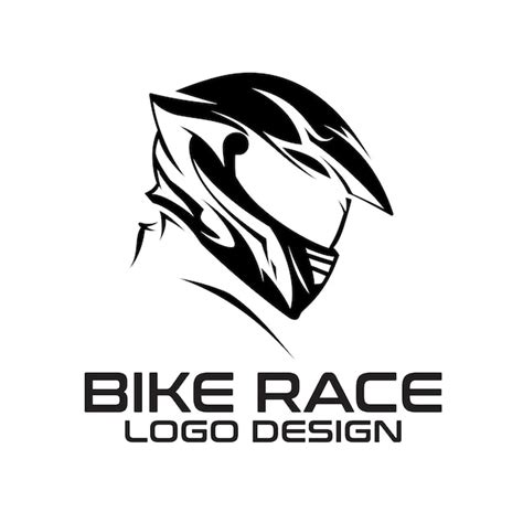 Premium Vector | Bike race vector logo design